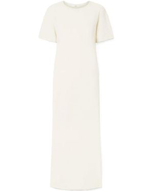 Co. Short-Sleeved Dress - White