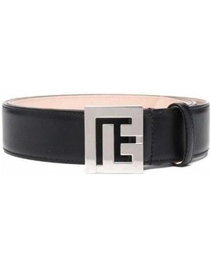 Balmain Leather Pb Belt Belt - White
