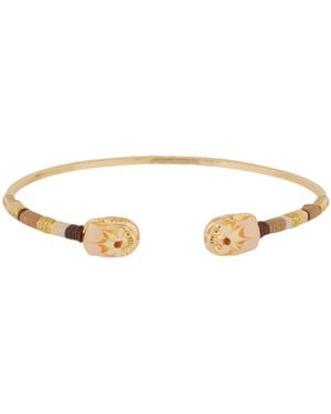 Gas Bijoux Open Bracelet - White