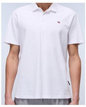 Napapijri Ealis Ss Sum Bright - White
