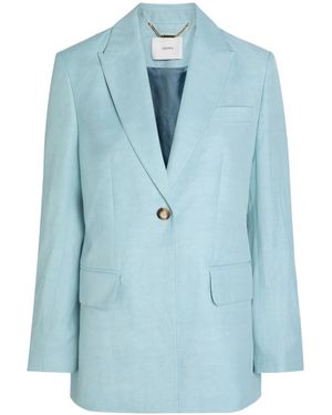 JOSEPH Woven Blazer - Blue