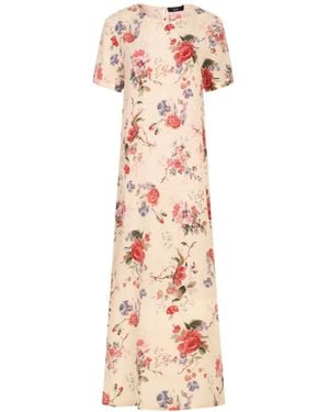 Weekend by Maxmara Round Neck Dress - Pink