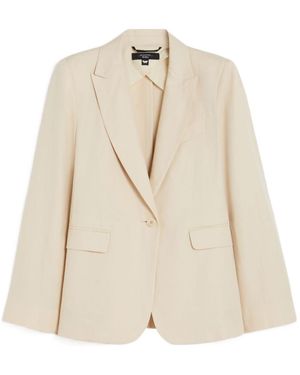 Weekend by Maxmara Long-Sleeved Suit Jacket - Natural