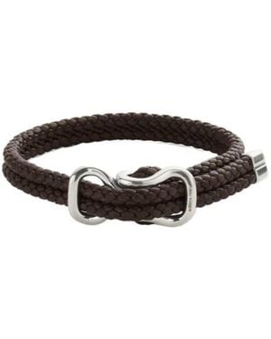 Bottega Veneta Braided Bracelet - White