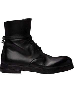 Marsèll Zucca Zeppa Military Boots - Black