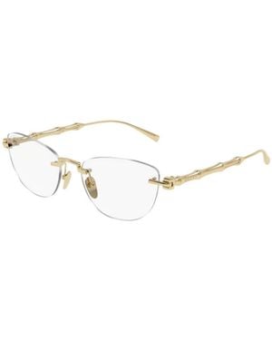 Gucci Eyewear Cat-Eye Frame Sunglasses - White