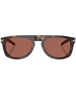 Persol Framed Sunglasses - Brown