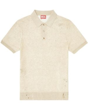 DIESEL K-Danny Short-Sleeved Polo Shirt - White