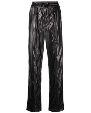Isabel Marant Brina Faux-Leather Trousers - Black