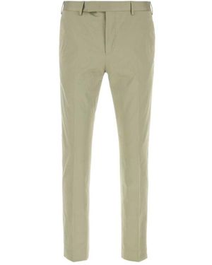 Pt Pantaloni Pt Torino Dieci F F Slim Trousers - Green