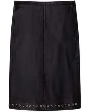 GIMAGUAS Eyelets Skirt - Black
