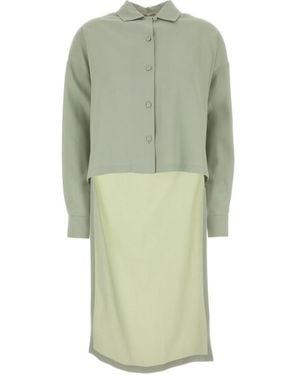 Alberta Ferretti Long Sleeve Shirt - Green