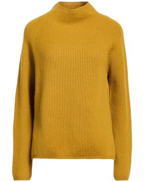 Max Mara Max Mara Turtleneck Wool, Cashmere - Yellow