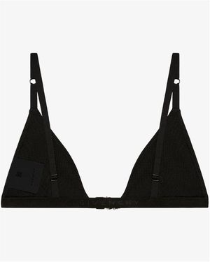 【送料&関税込】Givenchy Triangle Bra Bra Givenchy Black in Cotton - 43795672