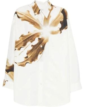 Dries Van Noten Long Sleeve Shirt - White
