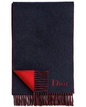 Dior Double-Sided Scarf - Blue