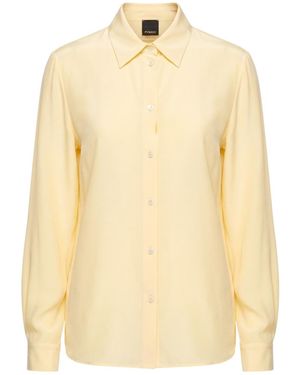 Pinko Long-Sleeved Shirt - Natural