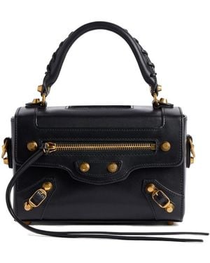 Balenciaga Le City Sleek Box Bag - Black