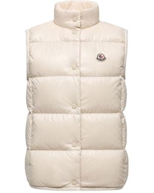 Moncler Badia Down Vest - Natural