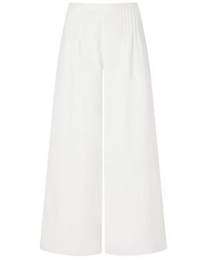 SIR. Pleated Casual Pants - White