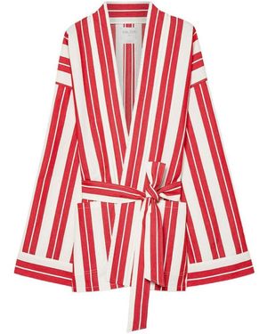 forte_forte Long-Sleeved Casual Jacket - Red