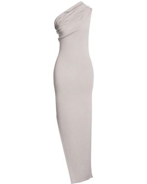 Rick Owens One-Shoulder Dresses - White