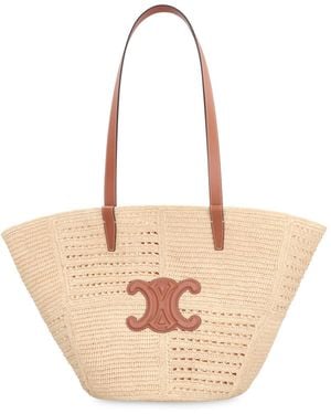 Celine Medium Logo Tote - Pink