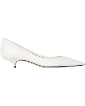The Row Liisa Kitten Two Heel Pumps - Natural