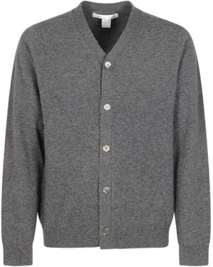 Comme des Garçons Long Sleeve Cardigan - Grey