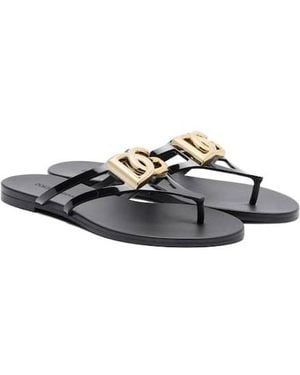 Dolce & Gabbana Thong Sandals - White