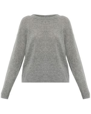 Lisa Yang Lova Crew Neck Knitted Jumper - Grey