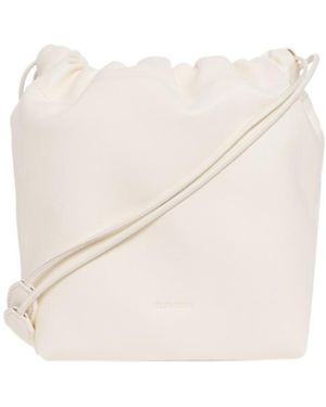 Jil Sander Dumpling Drawstring Shoulder Bag - Natural