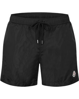 Moncler Logo Swim Shorts - Black