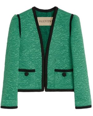 Valentino Après L'Hiver Matelassé Jacket - Green