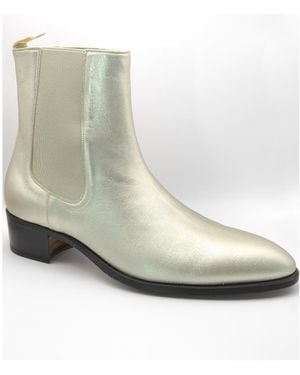 Tom Ford Logo High-Top Skate Shoes - White