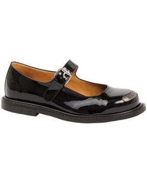 KENZO Logo Shallow Mouth Other Flat Shoes - Black