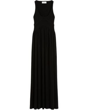 Sportmax Panino Cut-Out Maxi Dress - Black