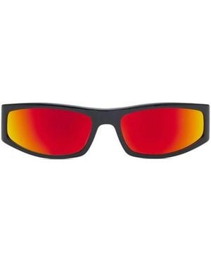 Courreges Tech Sunset Sunglasses - Red