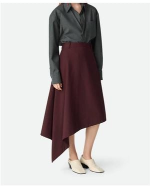 Bottega Veneta Sartorial Skirt - Red