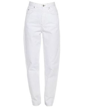 Isabel Marant Baggy Jeans - White