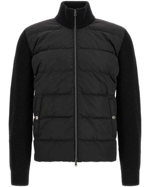 Herno Long-Sleeved Cardigan - Black