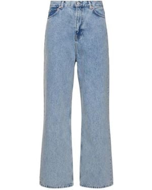 Wardrobe NYC Straight Jeans - Blue
