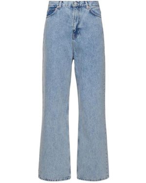 Wardrobe NYC Straight Jeans - Blue
