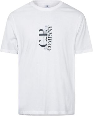 C.P. Company Printed T-Shirt - White