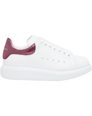 McQueen Oversized Low-Top Trainers - White
