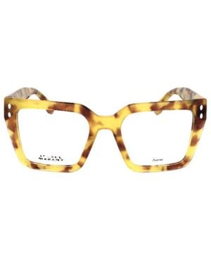 Isabel Marant Full-Rimmed Glasses (With Non-Prescription Lenses) - Metallic