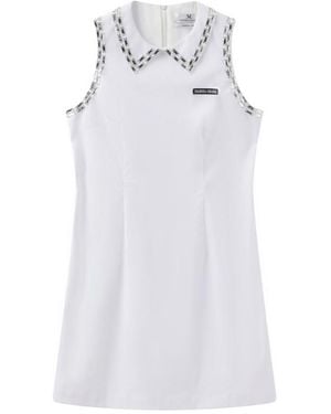 Marissa Chiara Sleeveless Dress - White