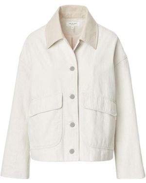Rag & Bone R And B Natalia Jkt Ld61 - White