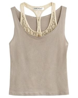 Our Legacy Swim Tank Top - Natural