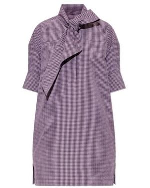 Dries Van Noten Short-Sleeved Shirt - Purple
